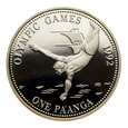 Tonga - One Pa'anga 1991 r. - Igrzyska Olimpijskie - Barcelona 1992