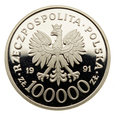 100000 złotych 1991 r. - Major Hubal