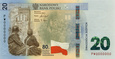 Banknot - 20 złotych 2024 r. - Powstanie Warszawskie