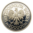 200000 złotych 1994 r. - Zygmunt Stary (półpostać)