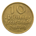 Wolne Miasto Gdańsk - 10 Pfennig 1932 r. - Dorsz (1)