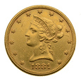 USA - 10 Dolarów 1881 r. - Liberty Head