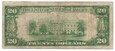 USA - 20 Dolarów 1928 r. - Gold Certificate