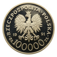 100000 złotych 1991 r. - Tobruk