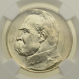 5 złotych 1936 r. - Józef Piłsudski - Grading NGC MS61