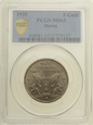 Wolne Miasto Gdańsk - 5 Guldenów 1935 r. - Koga - Grading PCGS MS63