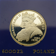 5000 złotych 1989 r. - Władysław Jagiełło (popiersie)