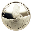 10 złotych 1998 r. - Jan Paweł - XX-lecie pontyfikatu