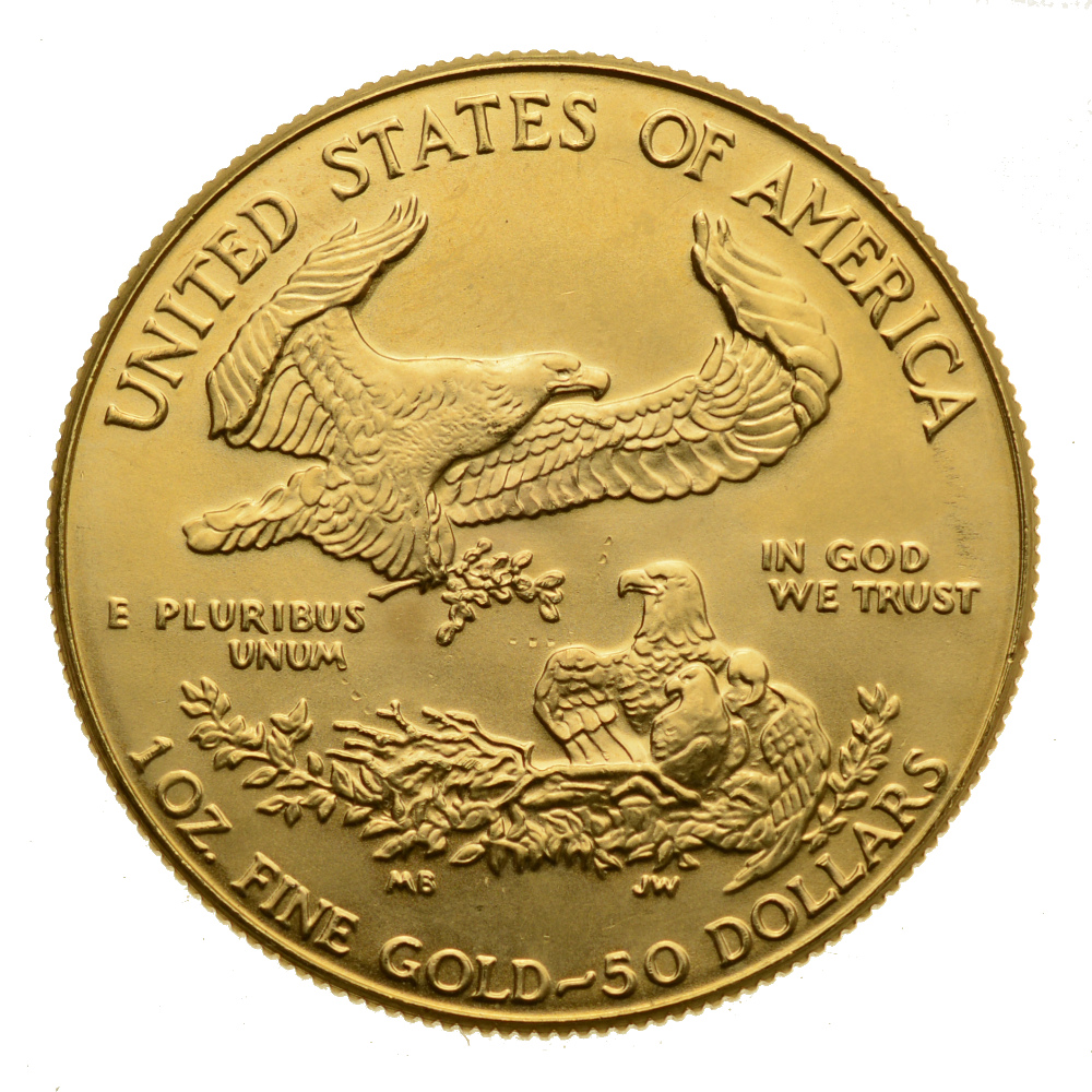 USA - 50 Dolarów 1986 r. - Amerykański Orzeł
