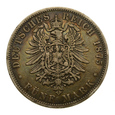 Niemcy - Hamburg - 5 Marek 1875 J