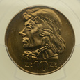 10 złotych 1970 r. - Tadeusz Kościuszko - Grading PCGS MS66