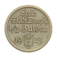 Wolne Miasto Gdańsk - 1/2 Guldena 1923 r.