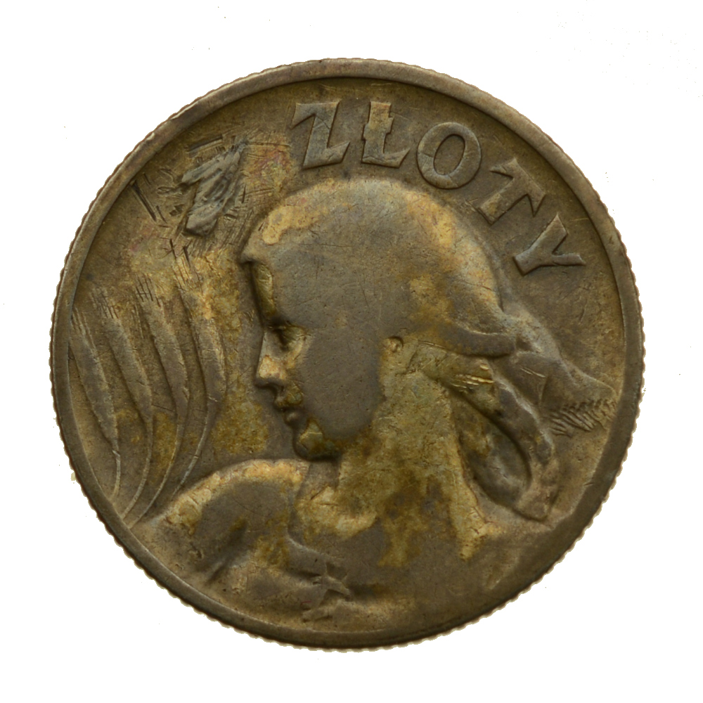 1 złoty 1925 r. - Żniwiarka (3)