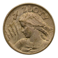 1 złoty 1925 r. - Żniwiarka