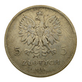 5 złotych 1928 r. - NIKE (bez znaku mennicy) (2)