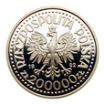 200000 zł 1992 r. - Władysław Warneńczyk (półpostać)