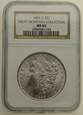 USA - Morgan Dollar 1885 O (New Orlean) - Grading NGC MS63