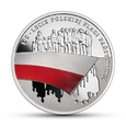 10 złotych 2019 r. - 100-lecie polskiej flagi państwowej