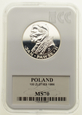 100 złotych 1986 r. - Jan Paweł II - Grading GCN MS70