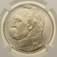 10 złotych 1935 r. - Józef Piłsudski - Grading NGC MS60