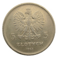 K824 - 5 złotych 1928 r. - NIKE (ze znakiem mennicy)