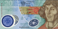 Banknot - 20 złotych 2023 r. - Mikołaj Kopernik