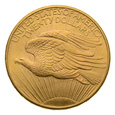 USA - 20 Dolarów 1908 r. - St. Gaudens (No Motto)