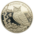 20 złotych 2005 r. - Zwierzęta świata - Puchacz