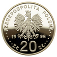 20 złotych 1996 r - IV wieki stołeczności Warszawy