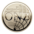 20 złotych 1995 r. - 50. rocznica powstania ONZ