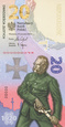 Banknot - 20 złotych 2020 r. - Bitwa Warszawska