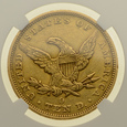 USA - 10 Dolarów 1847 O - Grading NGC AU50