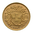 Szwajcaria - 20 Franków 1947 B