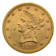 USA - 10 Dolarów 1880 r.