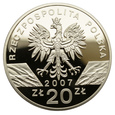 20 złotych 2007 r. - Zwierzęta świata - Foka szara