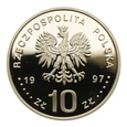 10 złotych 1997 r. - Stefan Batory (popiersie)