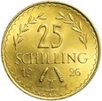 Austria, Republika, 25 szylingów 1926