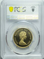 (CD202) HONG KONG, ELŻBIETA II, 1000 $ 1980, ROK MAŁPY, PCGS PF69