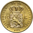 HOLANDIA, 10 GULDENÓW 1875, WILHELM III