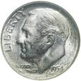 USA, 10 centów = 1 dime, 1954, San Francisco ANACS MS62