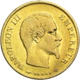 Francja, Napoleon III, 10 franków 1858 A, Paryż