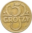 Polska, 5 groszy 1934, rzadkie