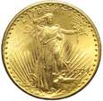 USA, 20 dolarów 1924, Saint Gaudens, bardzo ładne