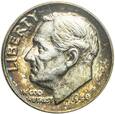 USA, 10 centów = 1 dime, 1949, Filadelfia, ANACS AU58