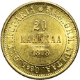 Finlandia, Aleksander II, 20 markka 1878 S
