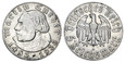 Trzecia Rzesza Martin Marcin luter Niemcy 1935  5 Reichmark 5 marek