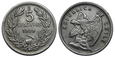 Chile 5 centavos, 1928 Kondor
