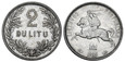LITWA - 2 lity - Du Litu 1925 - srebro