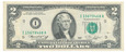 USA 2  Dollars 2 dolary banknot 1976
