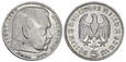 Trzecia Rzesza Niemcy 1935  5 Reichmark 5 marek
